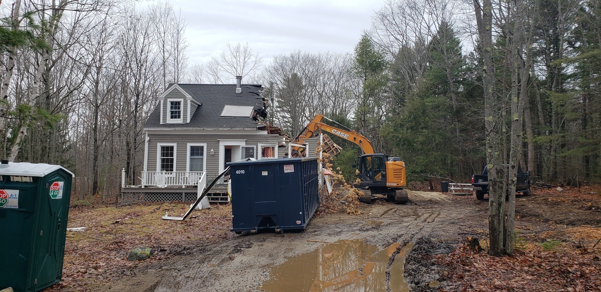 Demo House for New Construction